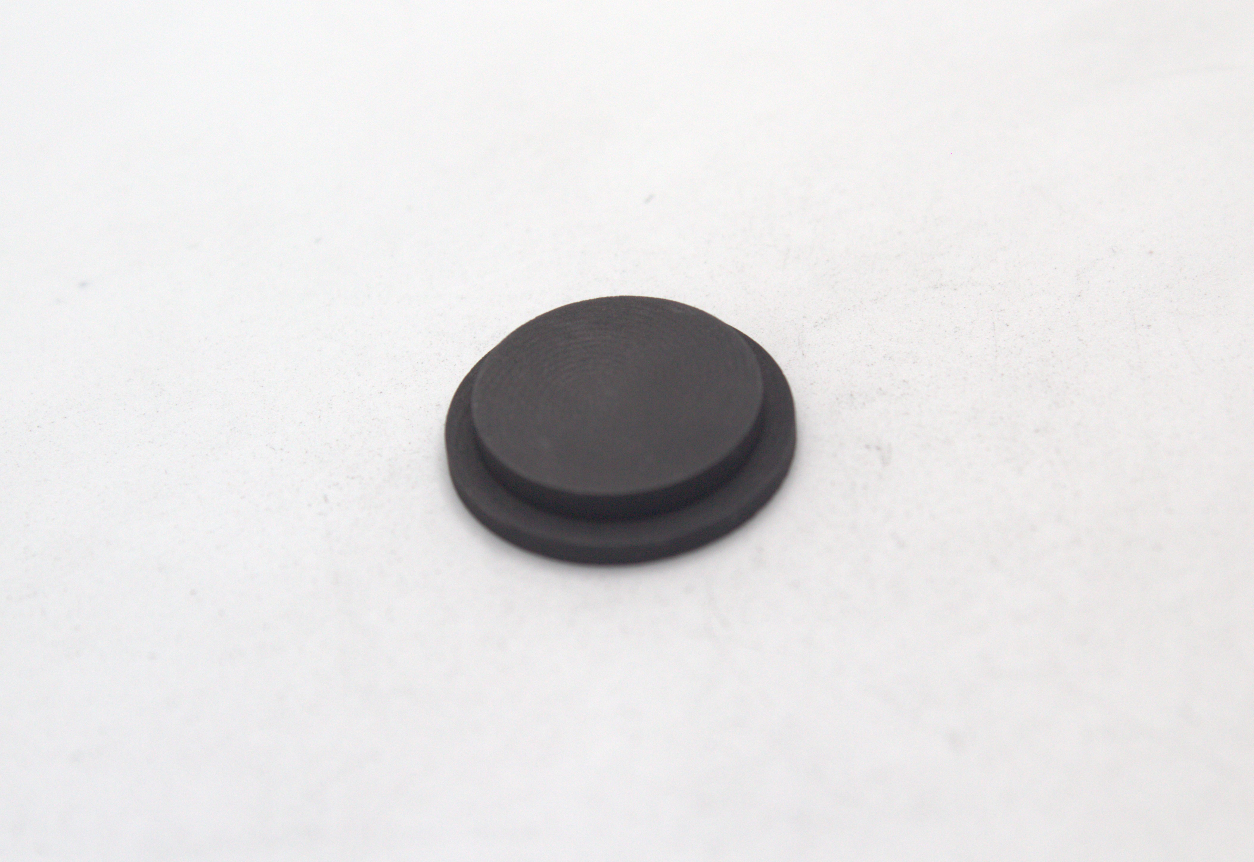 Graphit Blinddeckel für 6er Probenträger