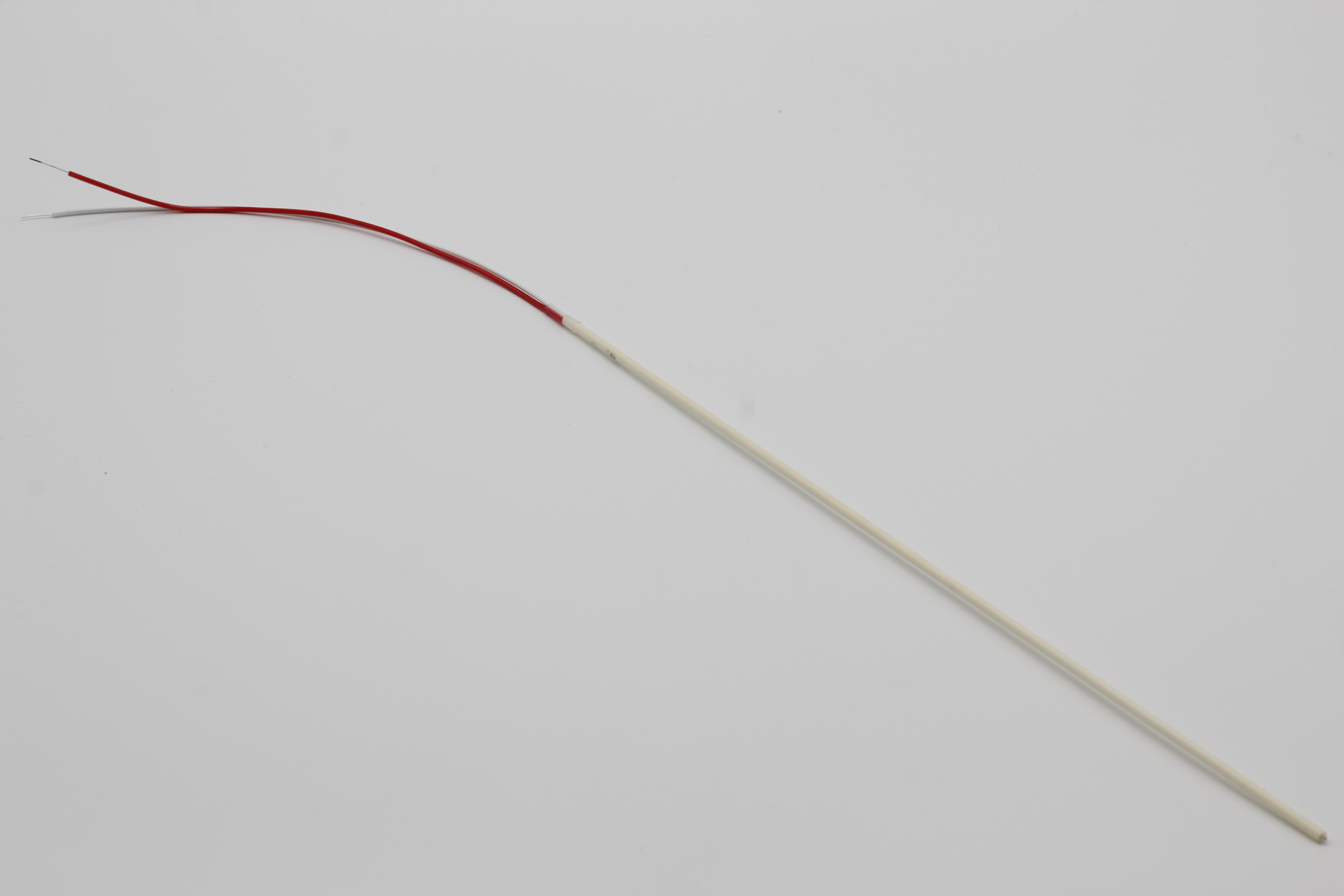 Platinum thermocouple for sample temperature measurement type S